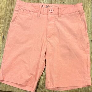 johnnie-O Salmon Flat Front boys golf Shorts